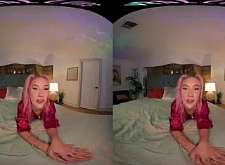 Vrallure Stayntouch Gropes Small Tits And Masturbates With Toys In POV Reality