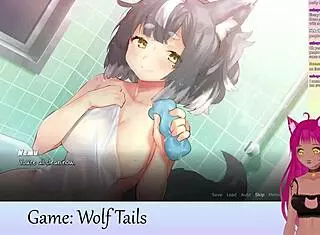 Vtuber Lewdneko plays Wolf Tails Part 2 😺