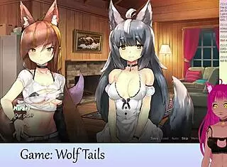 Vtuber Lewdneko plays Wolf Tails Part 2 😺