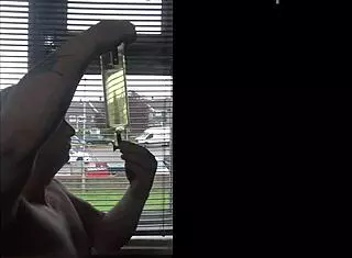 shy guy meets his bisexual lover in public for a naked outdoor encounter