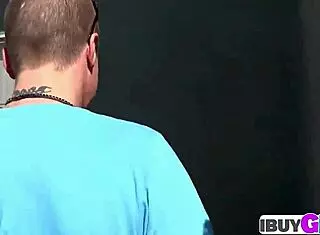 Britney bent over for hardcore fucking in laundry area