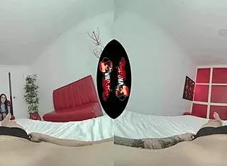 Vrlatina big tit spanish babe dian rius pounded in vr