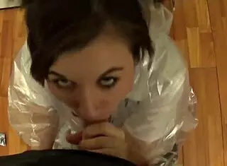 stepsister learns blowjob after taboo lesson