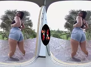 Big ass latina gets fucked hard in vr experience