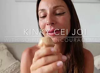 Try your cum with Roxy Fox's encouragement