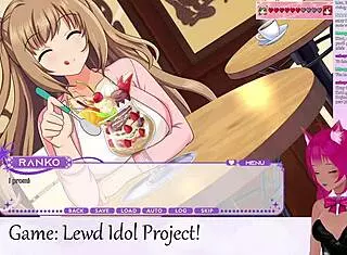 Vtuber Plays Lewd Idol Project With Toys In Public Outdoor Setting