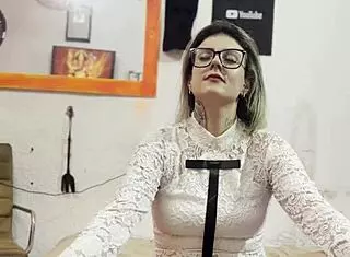 Caught Stretching Her Sexy Big Ass!