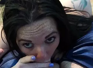 Kendall participates in college casting session on sofa.