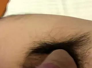 i'm jerking off my down bent japanese dick during masturbation with my asian cock