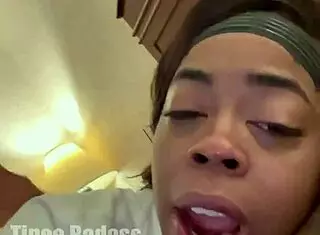 petite teen sucks big black cock for breakfast