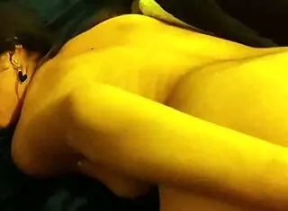 Sexy skinny teen with big ass after party