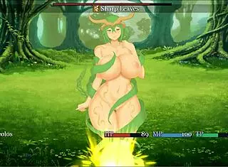 Succubus hentai witch rides for outdoor cowgirl creampie