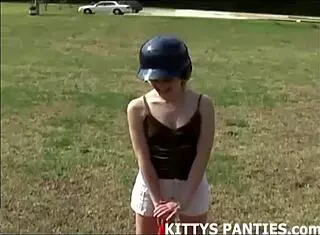 Cute Petite Teen Wiggles Her Hips Seductively In New Hula Girl Costume!