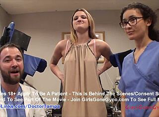 Alexandria Riley тества изследване на оргазъм с доктор Tampa Com в Флорида студи