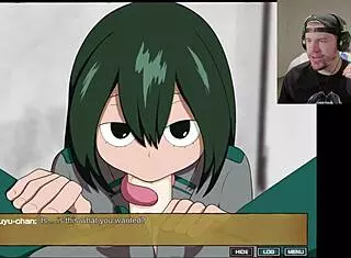 my hero academia hentai: big tits heroine rides cock, gets footjob and bdsm in uncensored scene