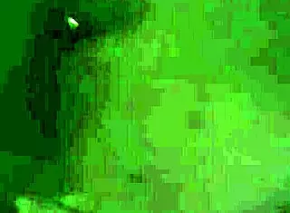 After the night club party, she got on all fours