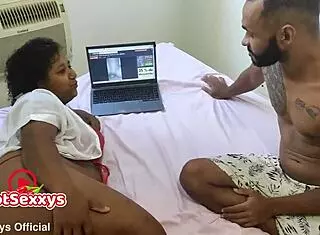 Brazilian brunette couple morena gostosa in amateur sexy scene