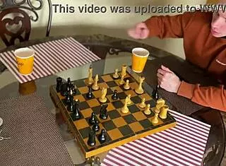 Josephine Jackson deepthroats during chess?