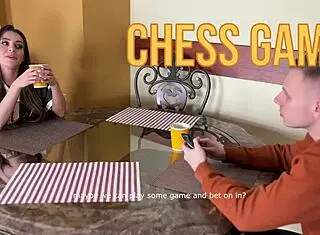 Josephine Jackson deepthroats during chess?