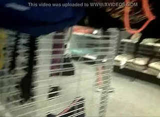 Sweet ginger teases in grey yoga pants 😏