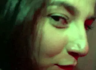 Hot brunette rubs her clit for you.