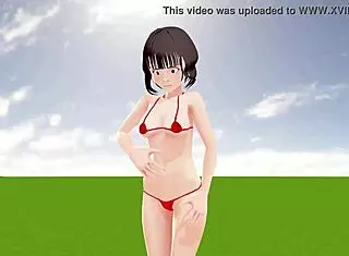 Anime fan, check this tiny swimsuit on Toyotano No!  