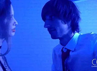 Stella Cardo in Halloween Death Note cosplay gives blowjob to big cock 😈