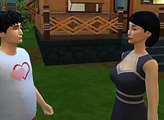 Mom Catches Son And Offers Help