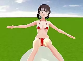 Anime fan, check this tiny swimsuit on Toyotano No!  