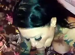 Farewell from Peru with a hot milf's oral and cumshot