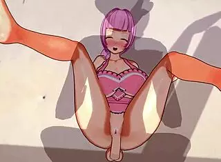 3d hentai big ass big tits sex with creampie