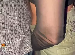 mel khalifa goes almost naked to the party attracting everyone's attention