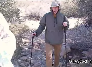 Sucking dick on a hike, then banging hard at home! 😜