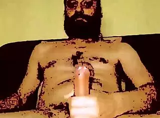 Hugles Andre's artistic solo cumshot in Sorocaba