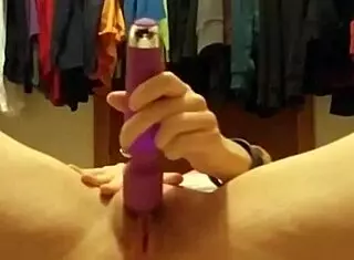 she sneaks away to finger her dripping pussy until intense orgasm hits