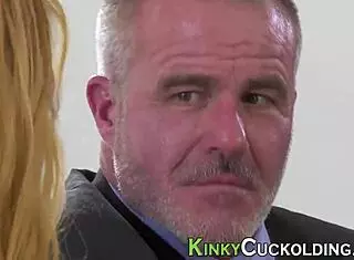 Redheaded Milf Feels The Thrill Of Cuckolding With Mouth Jizz