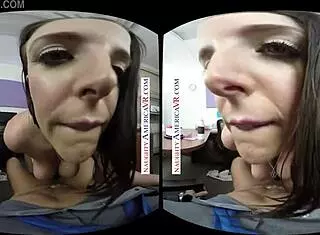 Angela White celebrates birthday at work