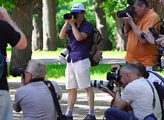 Anna Strips Naked in Public Park, So Hot! 😍