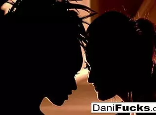 exotic 3-way with dani skin and eric in group brunette big tits