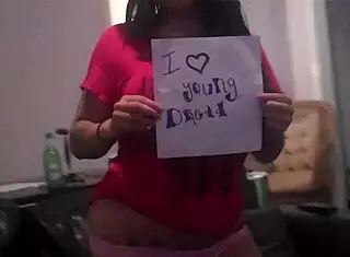 hot beautiful white babe with huge tits teasing in erotic solo striptease