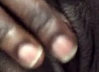 I played with that pretty black pussy so good.