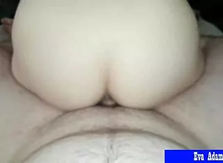 horny stepsister rides my dick for pov creampie in reverse cowgirl