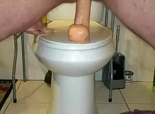 Intense Dildo Fucking Deep In Huge Ass