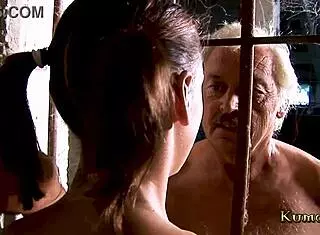 Super old grandpa gets stable blowjob in Kumalott