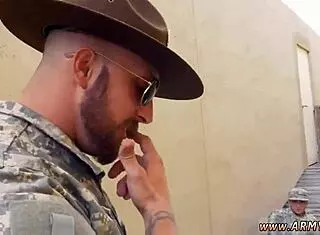 Army man fucks boy in mobile porn