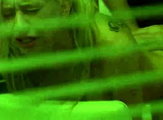 Big Fake Tits Student Bound And Roughly Fucked In Bizarre Bondage Scene