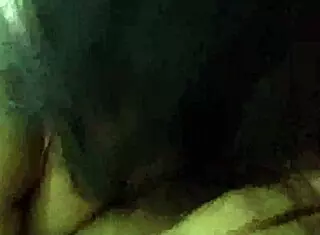 Boyfriend and girlfriend share homemade moments