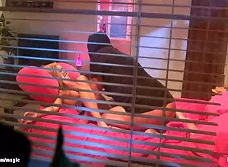 Big Fake Tits Student Bound And Roughly Fucked In Bizarre Bondage Scene