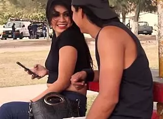 casting a morena mexicana amateur girl for interview