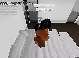 a 19-year-old black guy fucks a cock-hungry slut in a game of sex.